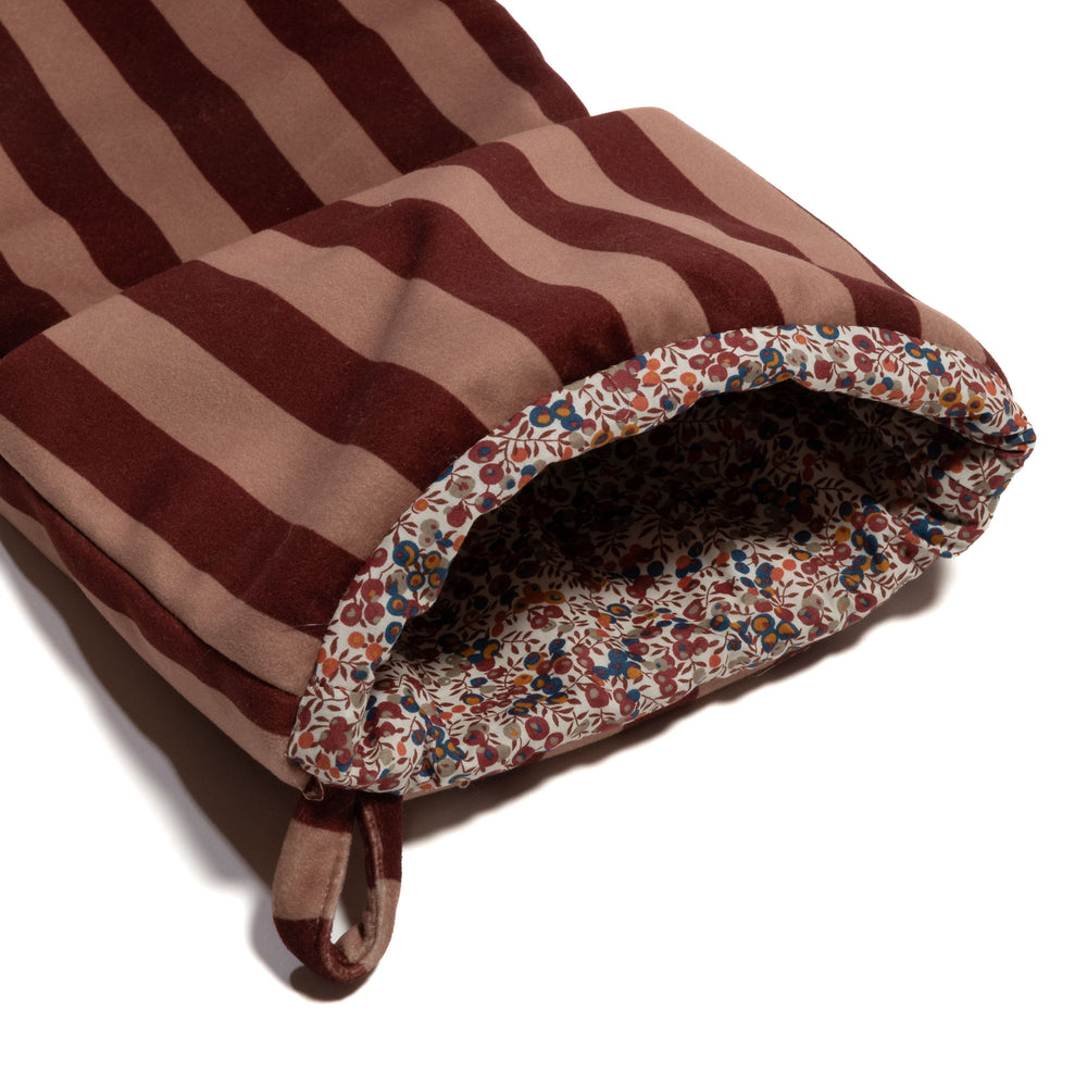 Velvet Christmas Stocking - Bougie