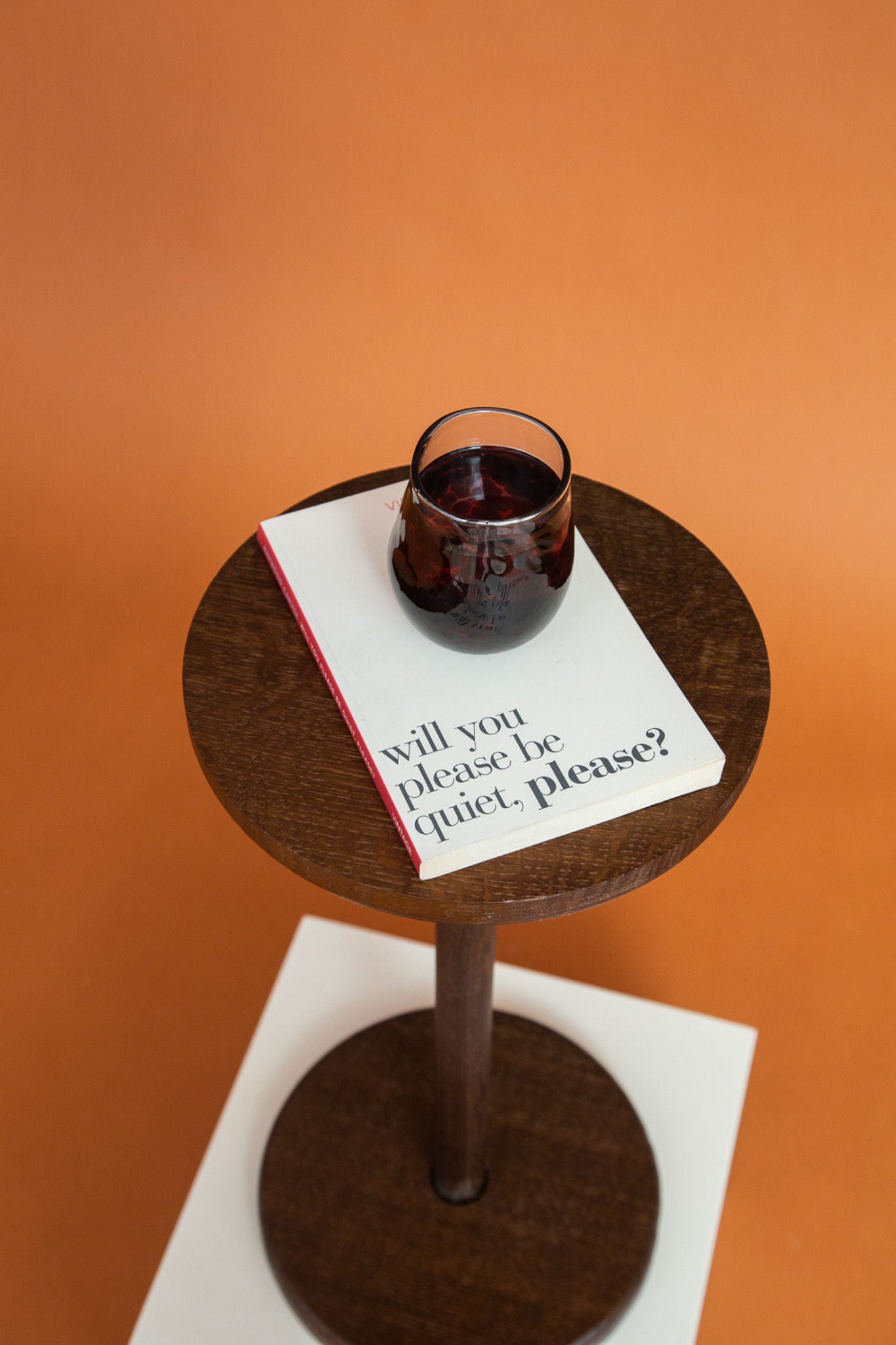 Brown Circulo Side Table