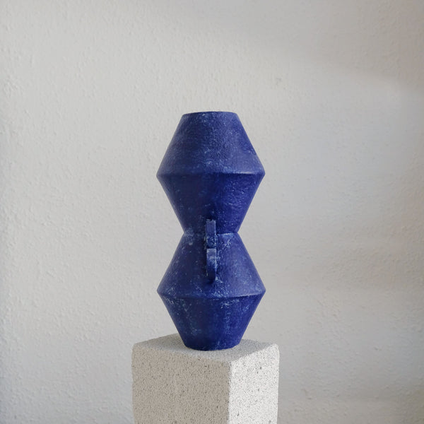 Gizella - Ceramic Vase - Blue