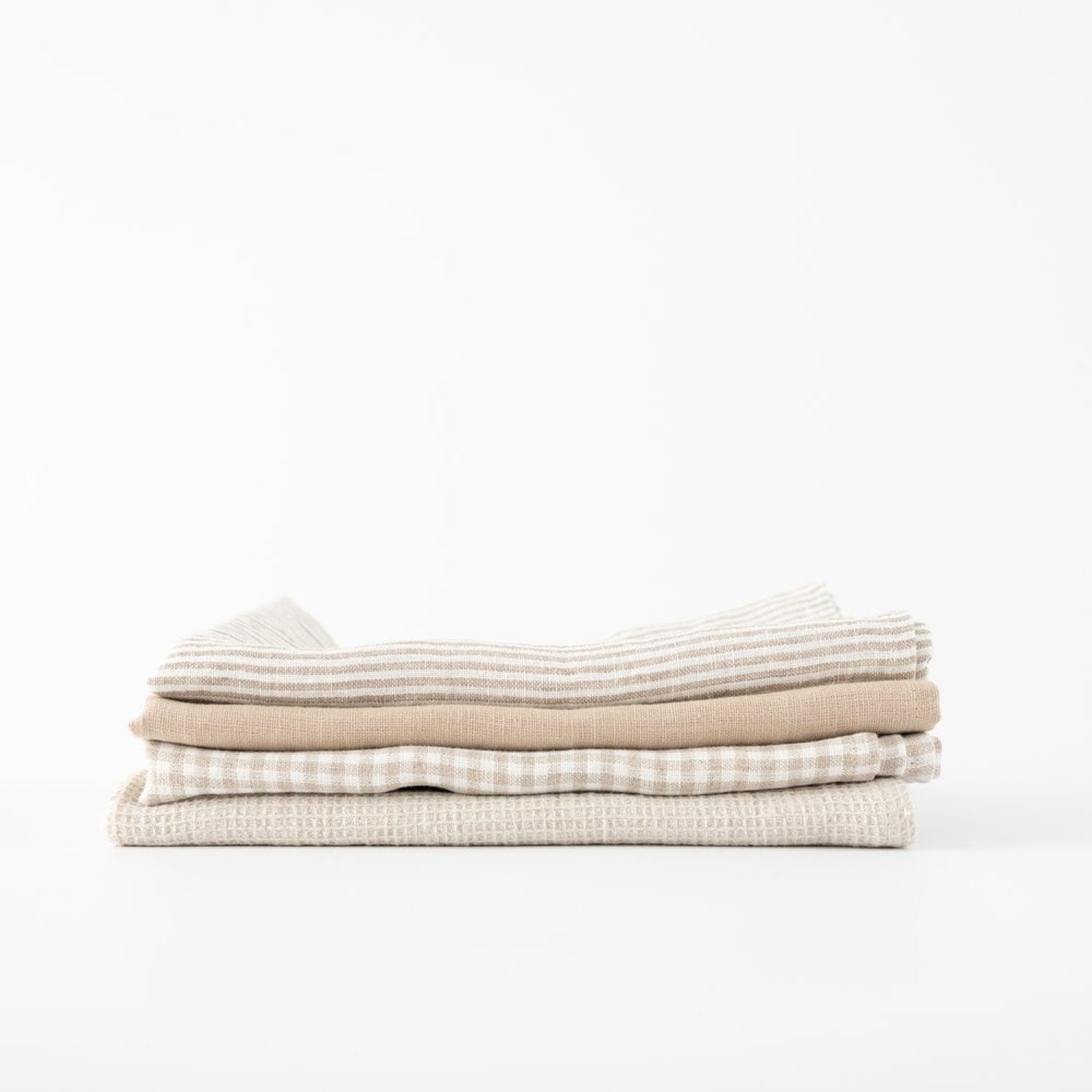 Linen Towels – Set of 4 Textures & Patterns