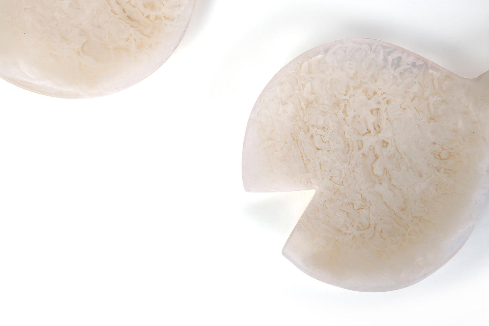 Resin Salad Server Vanilla (Set of 2)