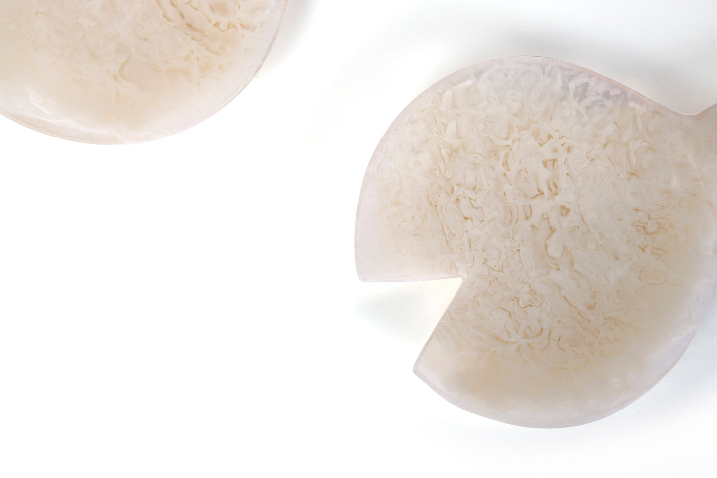 Resin Salad Server Vanilla (Set of 2)