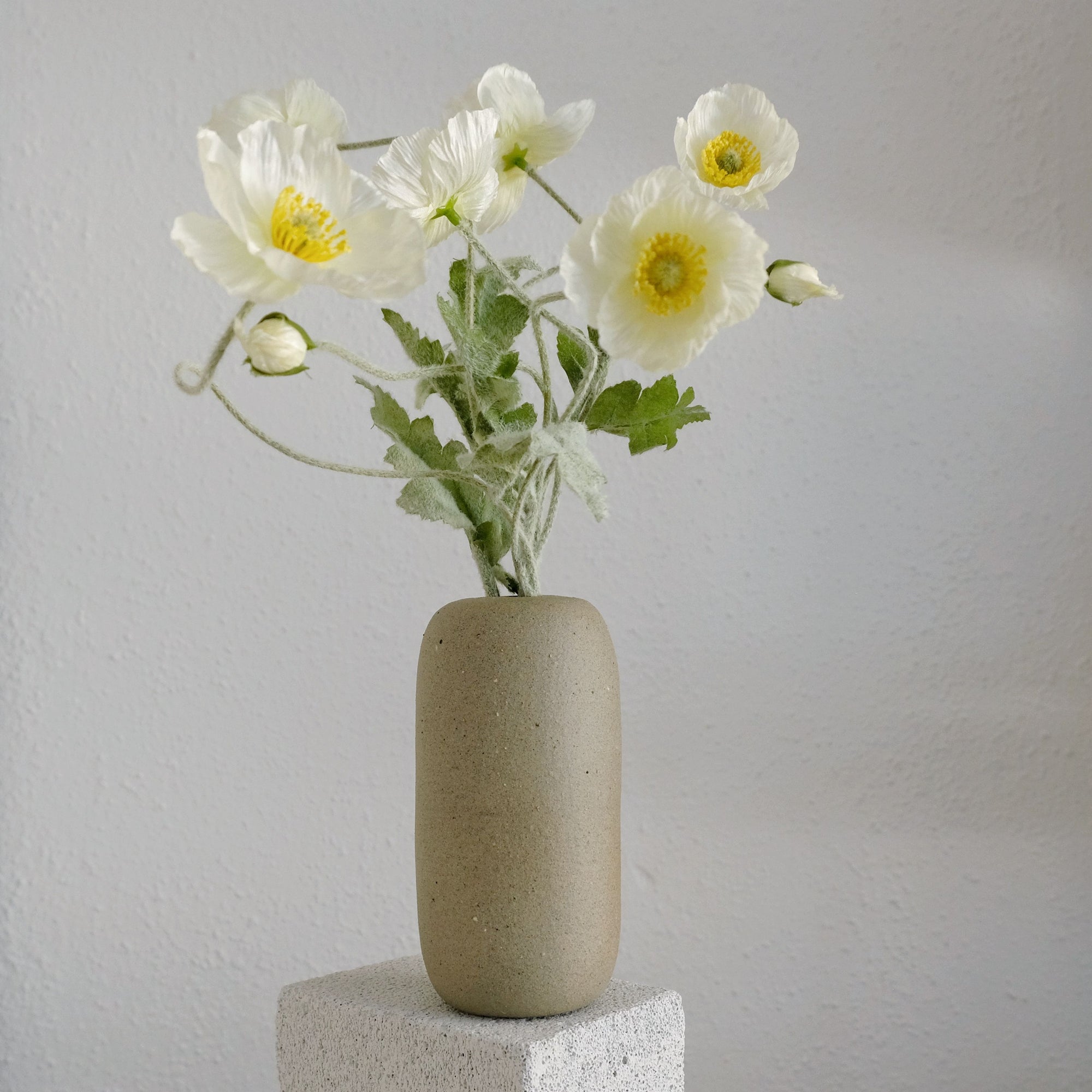 Murray - Ceramic Vase - Plain Natural