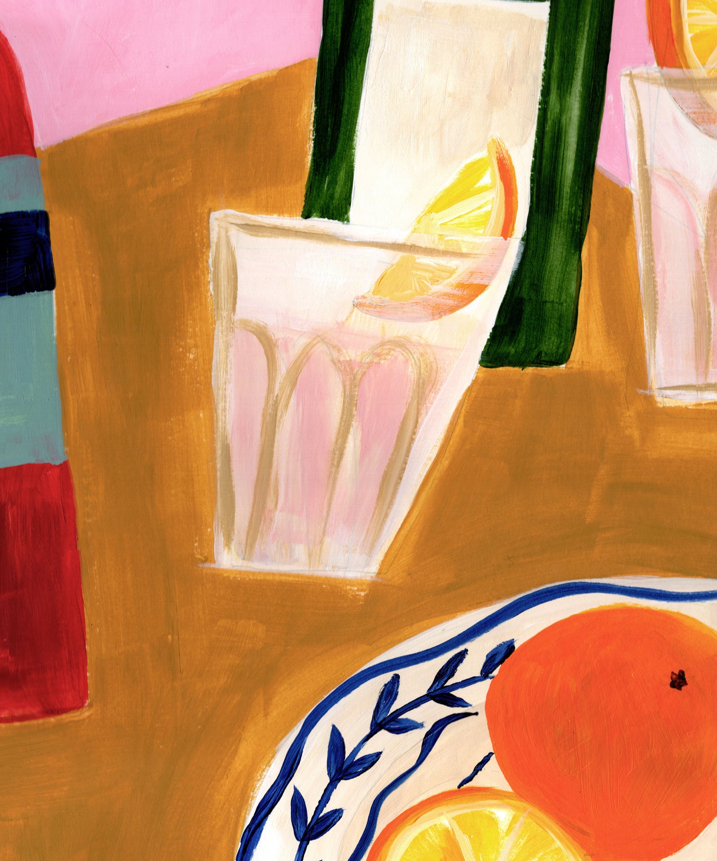 Negroni Nights – Still Life Art Print