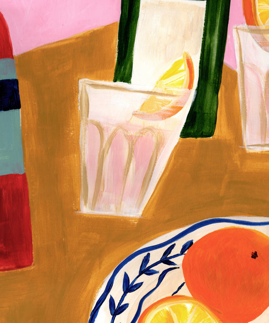 Negroni Nights – Still Life Art Print