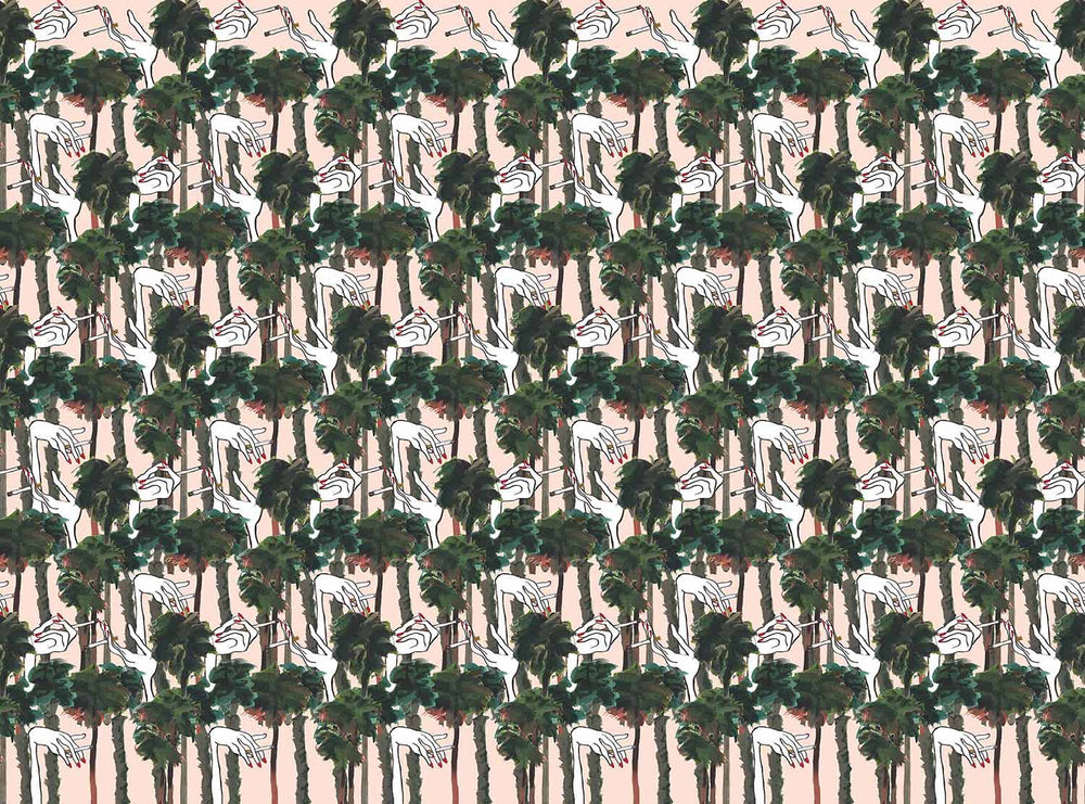 Clope in the Grove Wallpaper