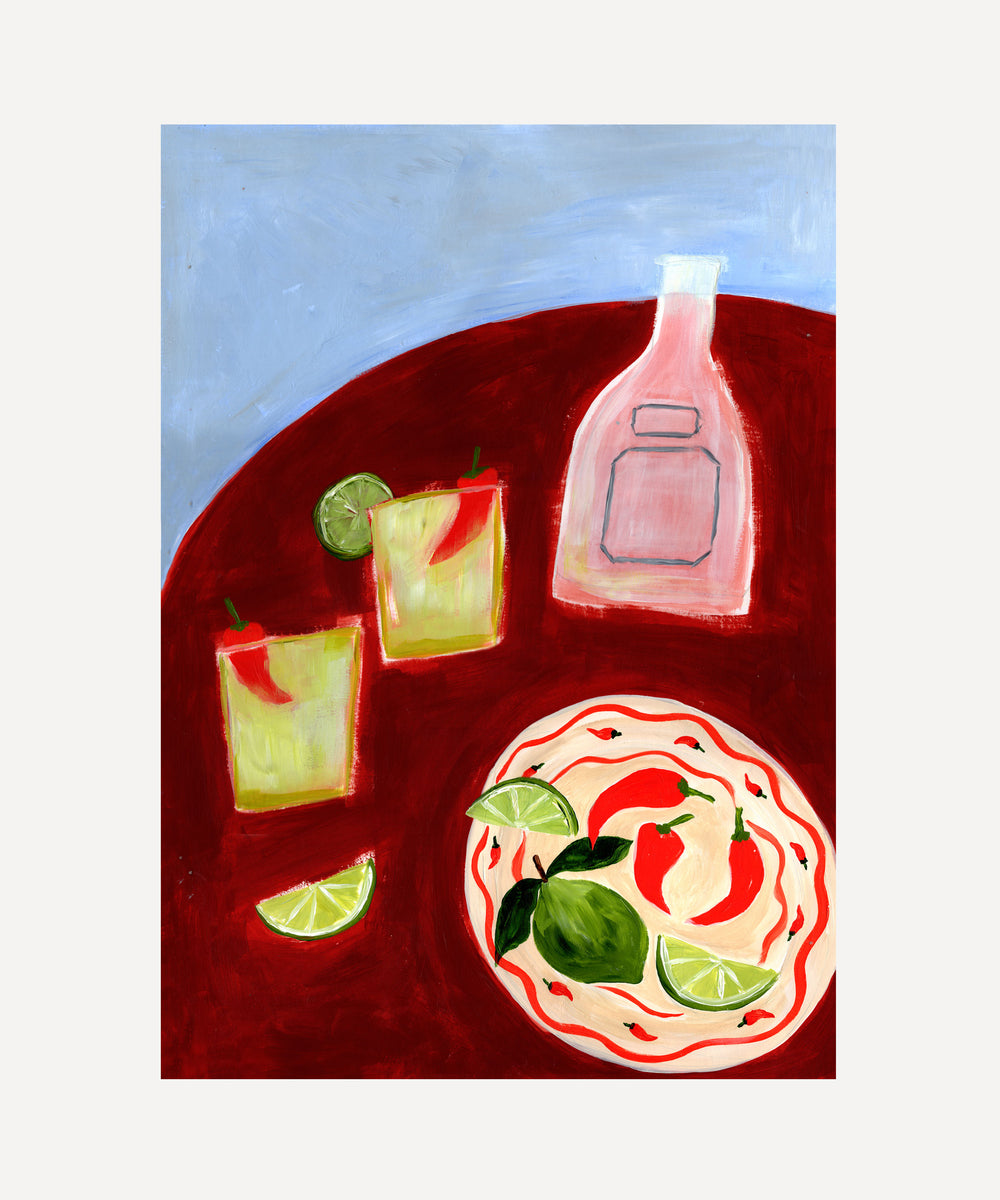 Spicy Margs – Still Life Print of Spicy Margaritas
