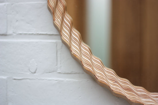 Kruller Grand Mirror - Birch Plywood