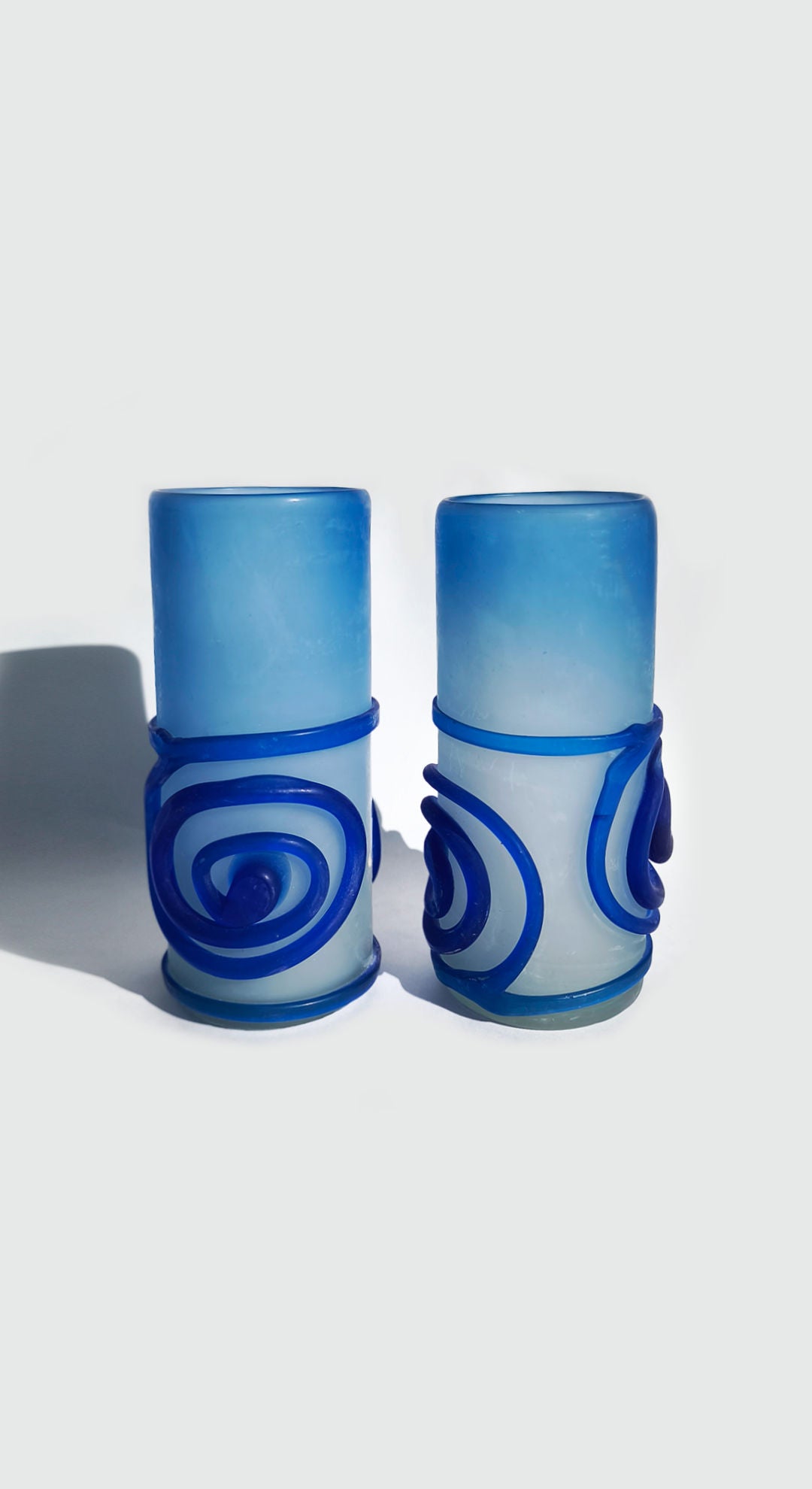 Pair of Spiral Glasses