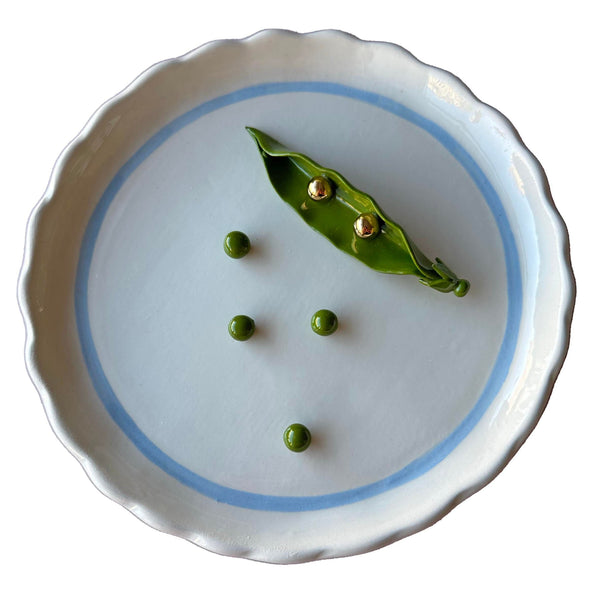 'Some Things ARE Meant to Pea' plate