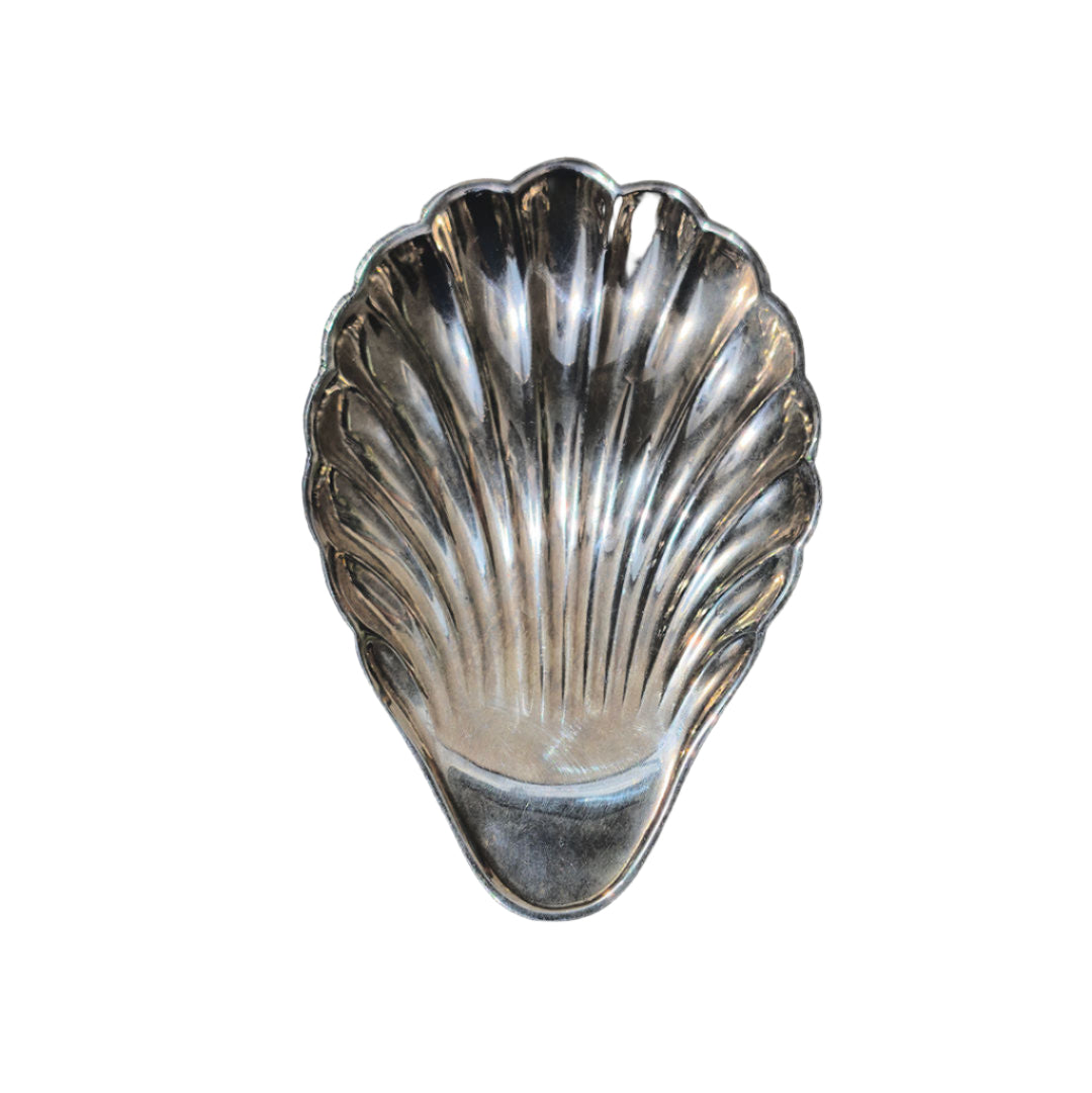 Silver-Plated Shell Vide-Poche