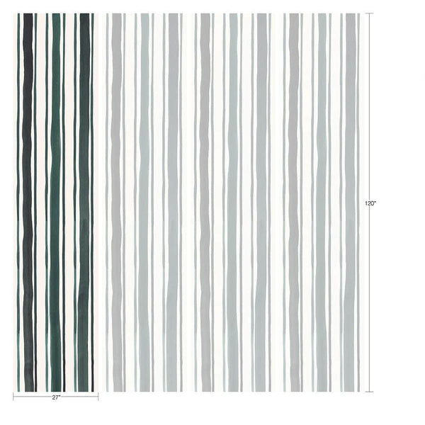 Forest Stripe Wallpaper