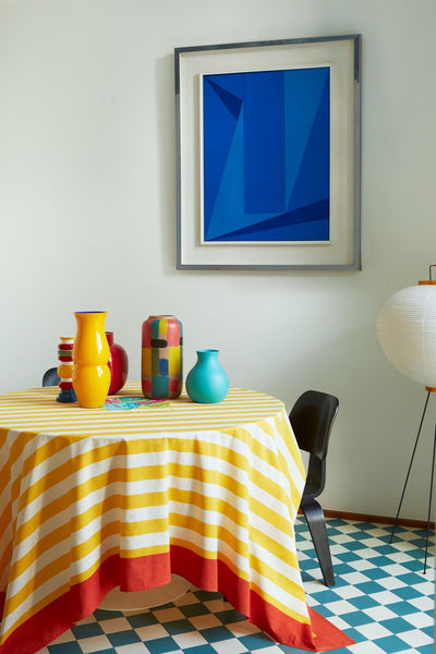 La Veste X Lisa Corti Nizam Stripes Yellow Natural
