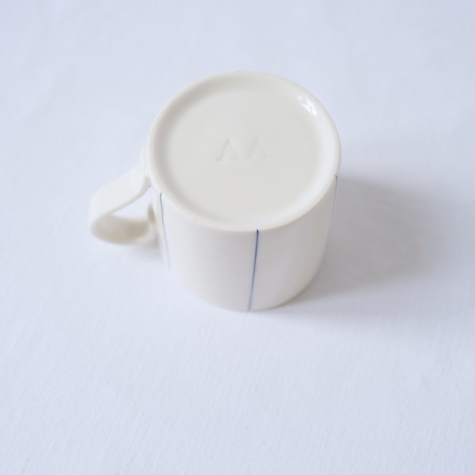 Small Mug with Tricolour Stripes