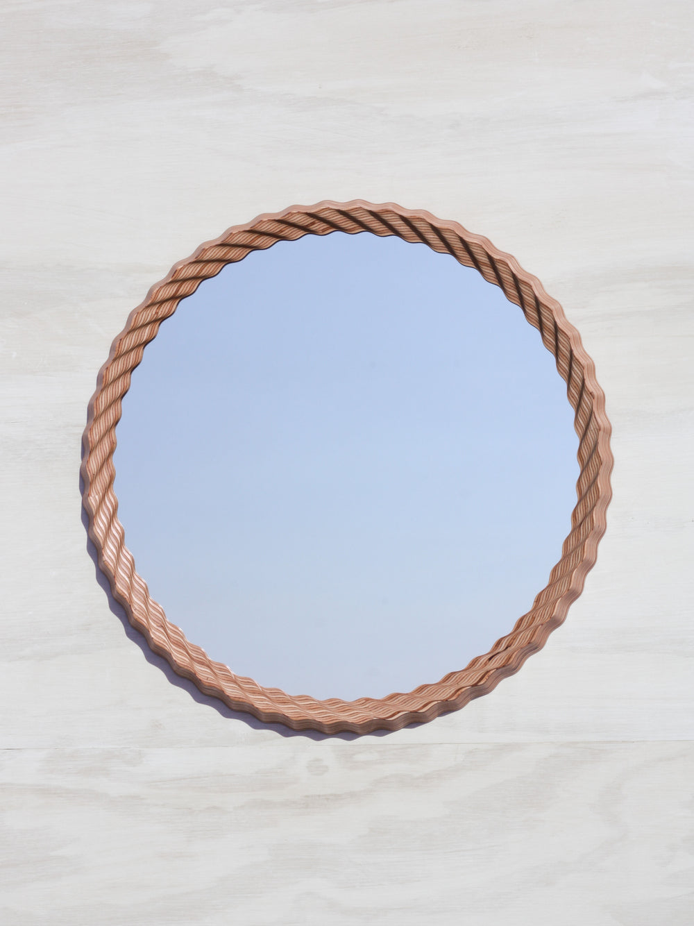 Kruller Midi Mirror - Birch Plywood