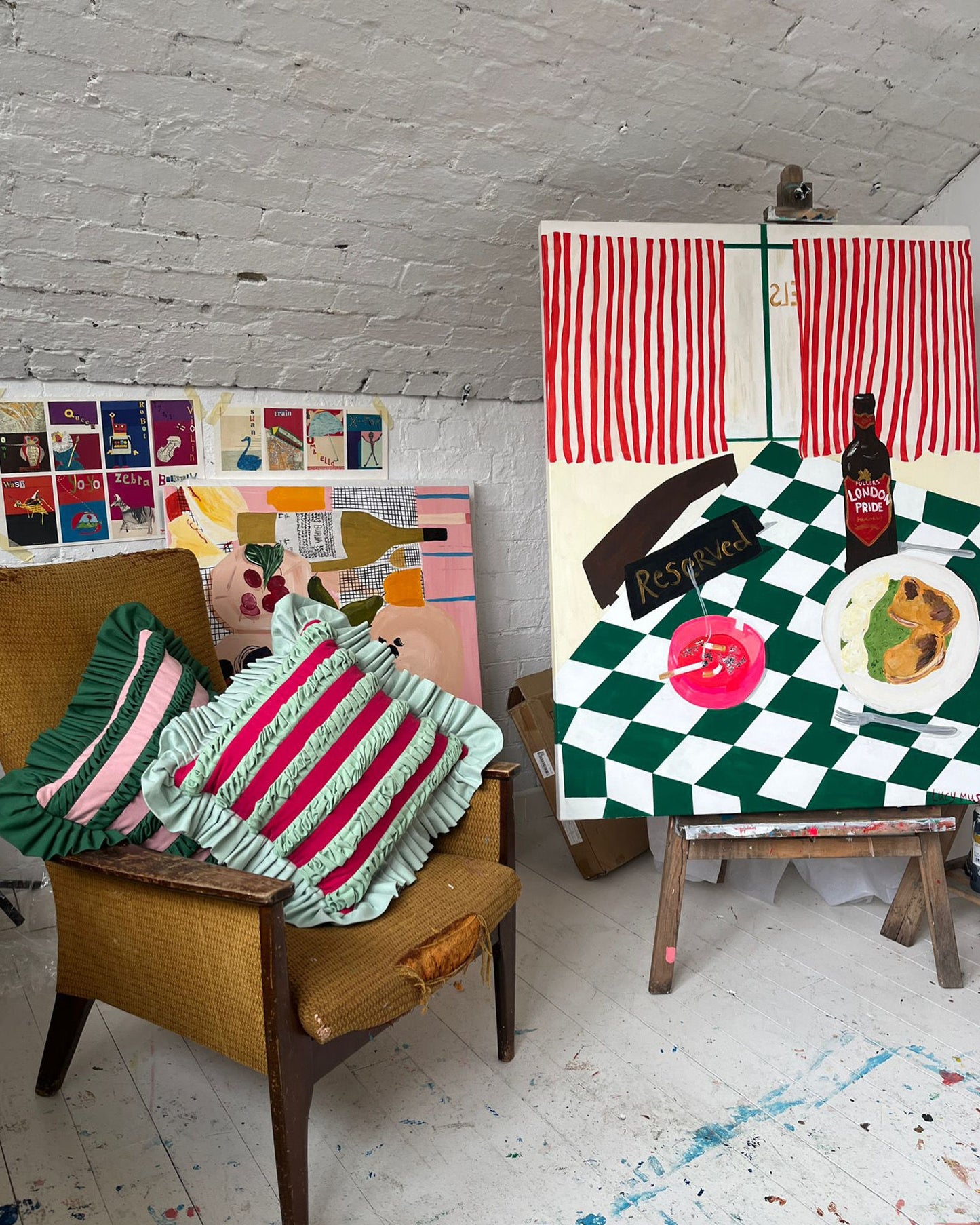 Pie & Mash - Giclee Print