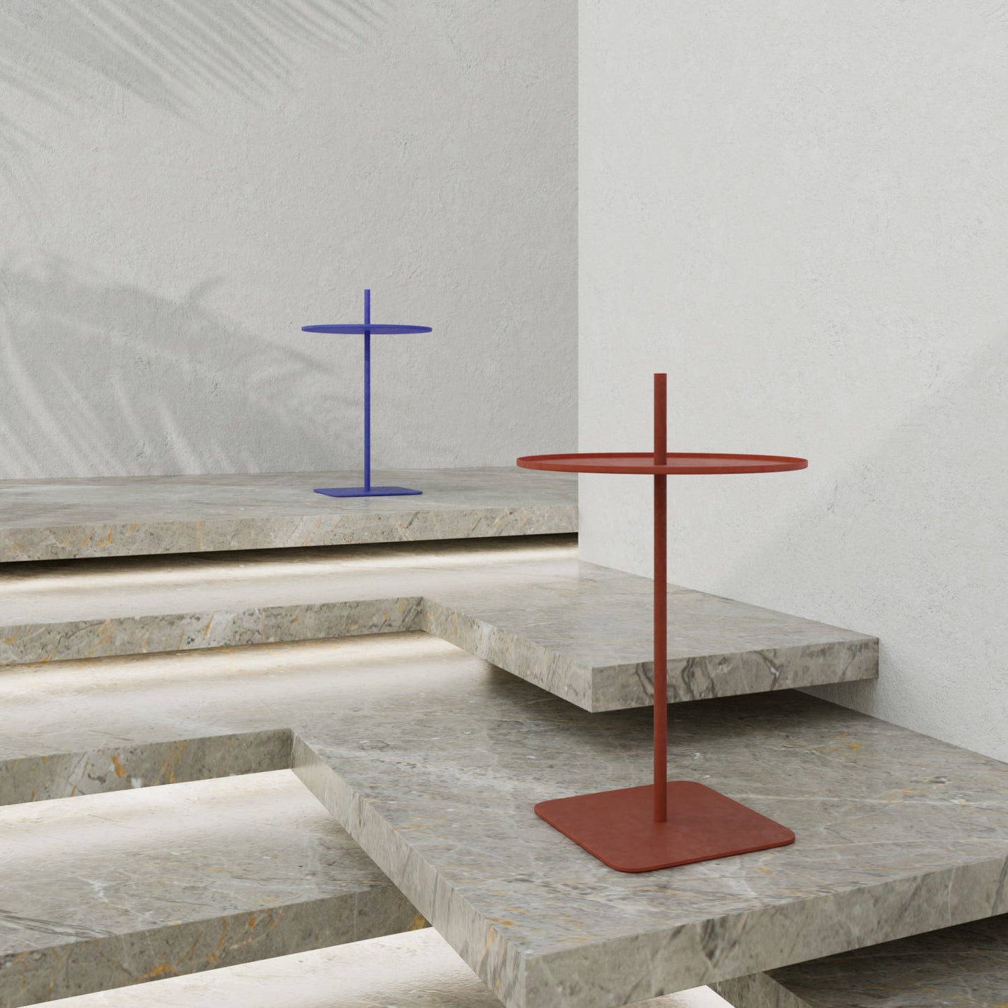 Lily 01 - Round Steel Coffee Table