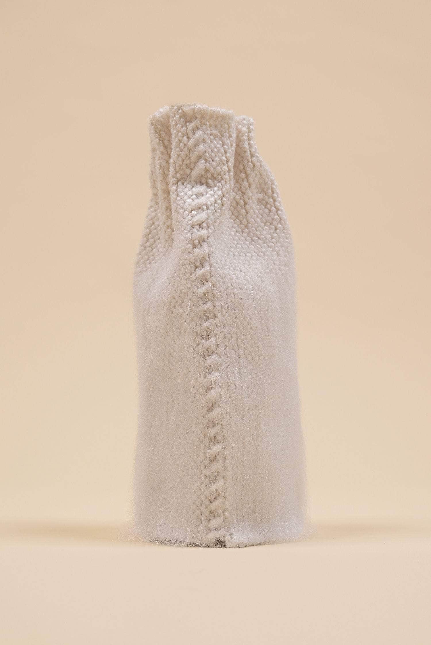 Knitted Covered Glass Vase