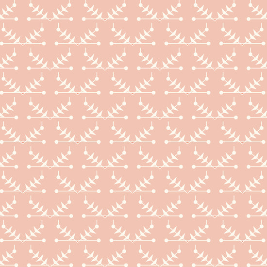 Atomic Trellis Wallpaper - Pink