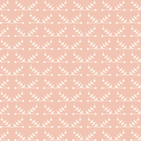 Atomic Trellis Wallpaper - Pink
