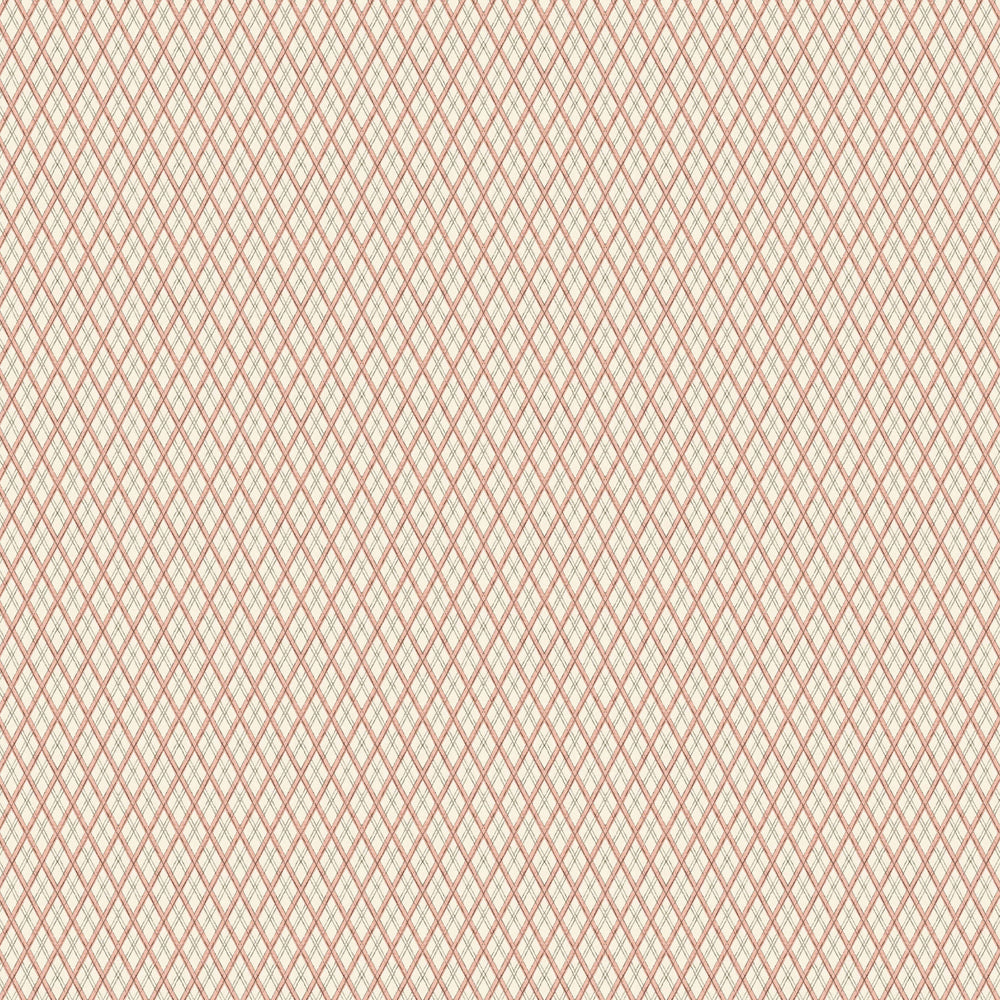 Little Lattice Wallpaper - Pink