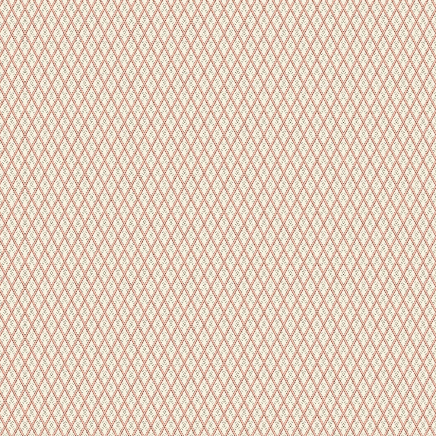 Little Lattice Wallpaper - Pink
