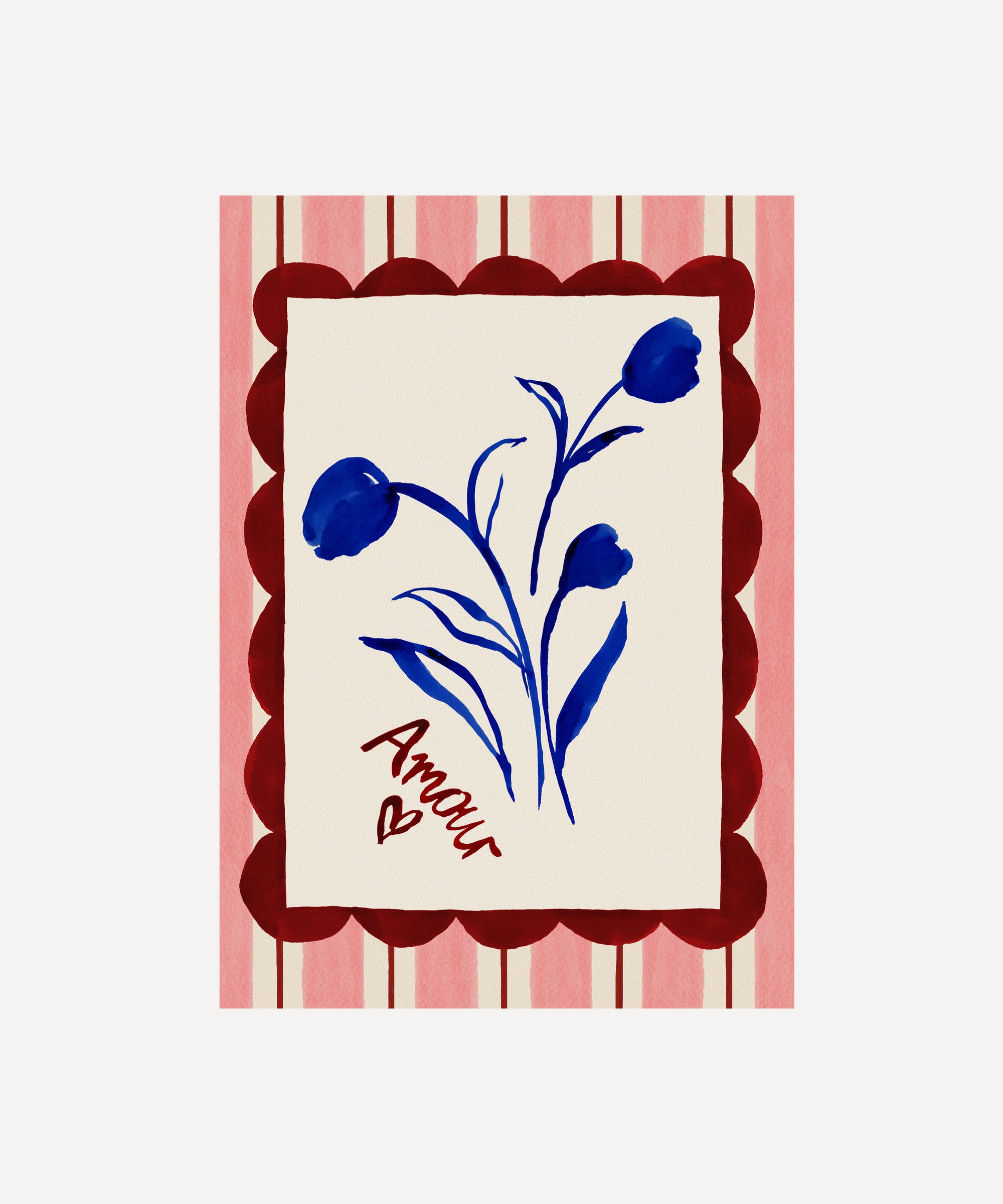 Amour (Love)- French Love Art Print