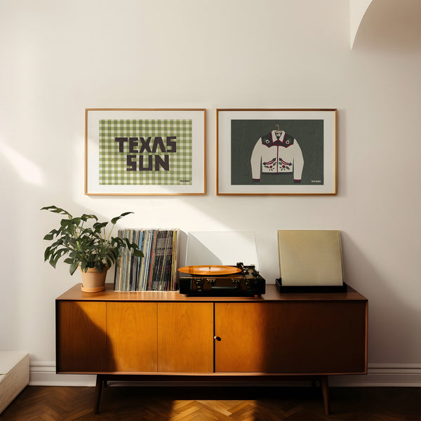 Texas Sun Print