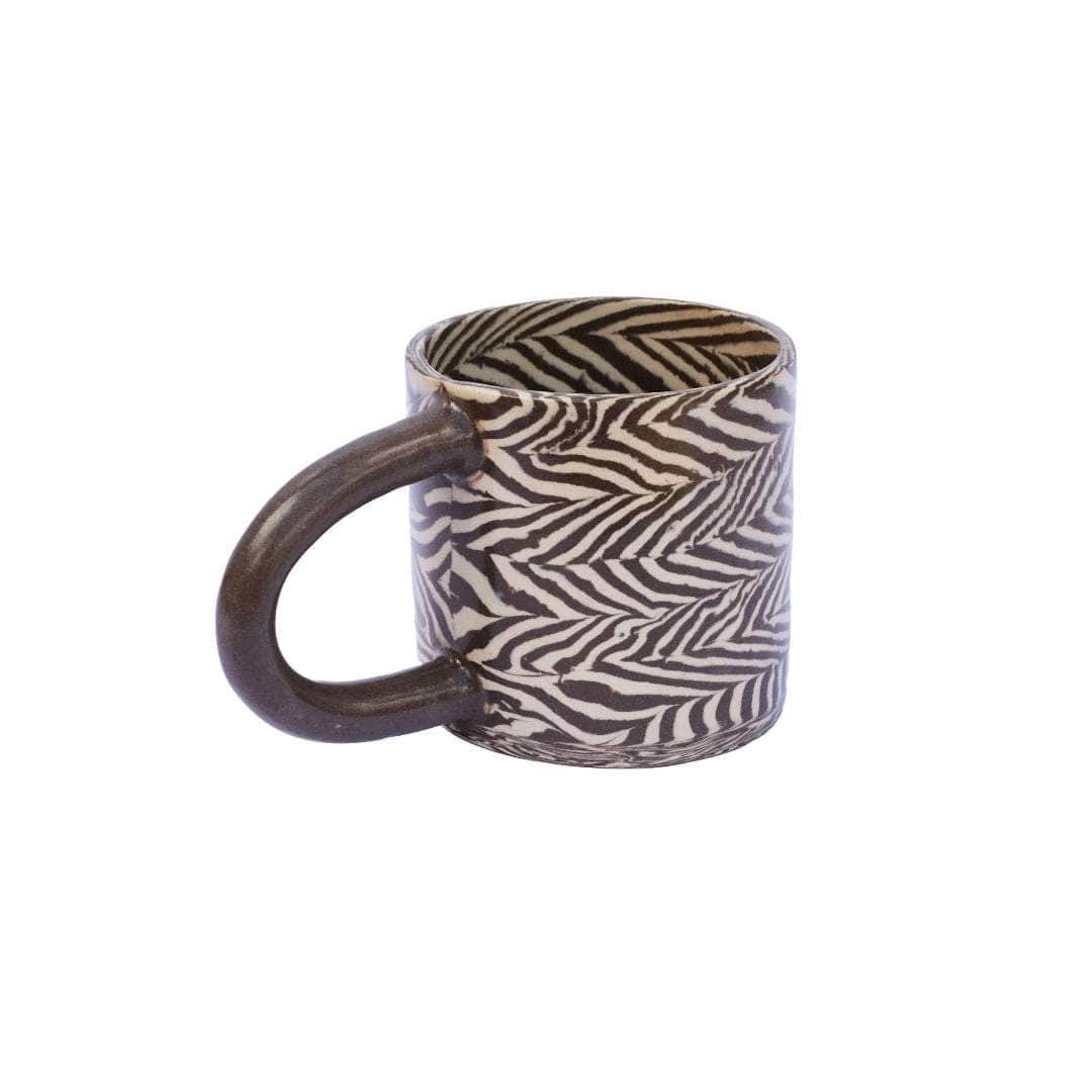 Brown Herringbone Mug