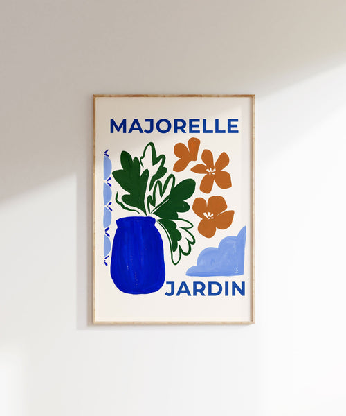 Majorelle Jardin' Print