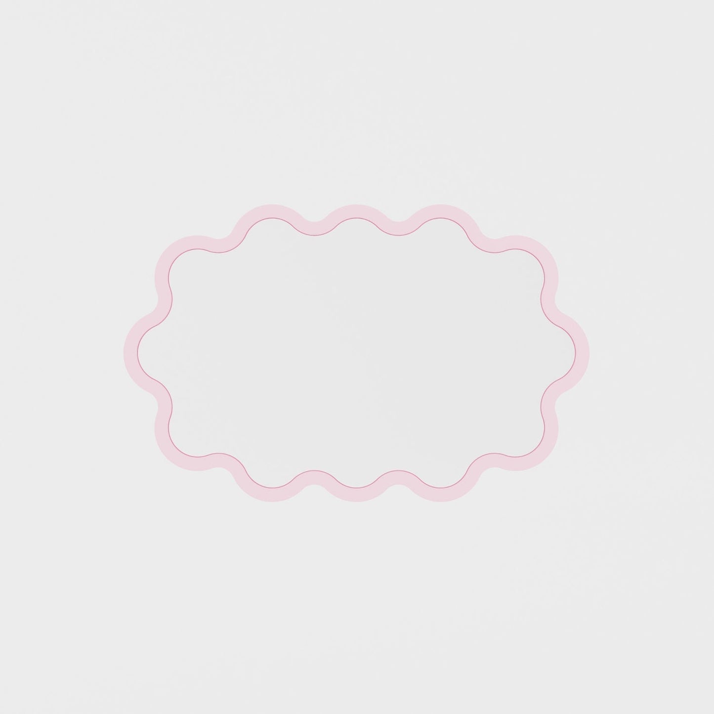 Contemporary Organic Oval Wall Mirror for Modern Interiors – Hvyli Oval