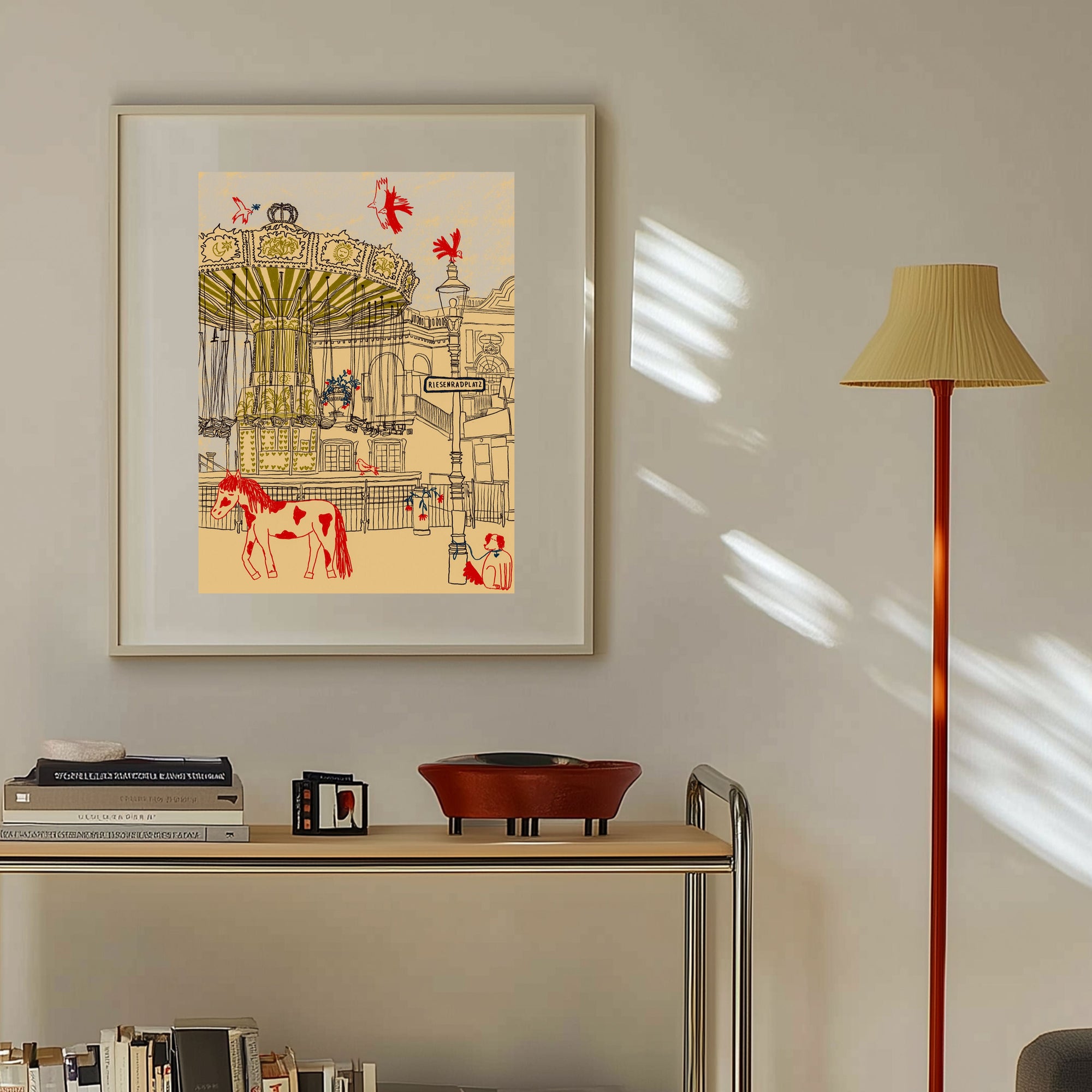 Pony at the Prater - Fine Art Print