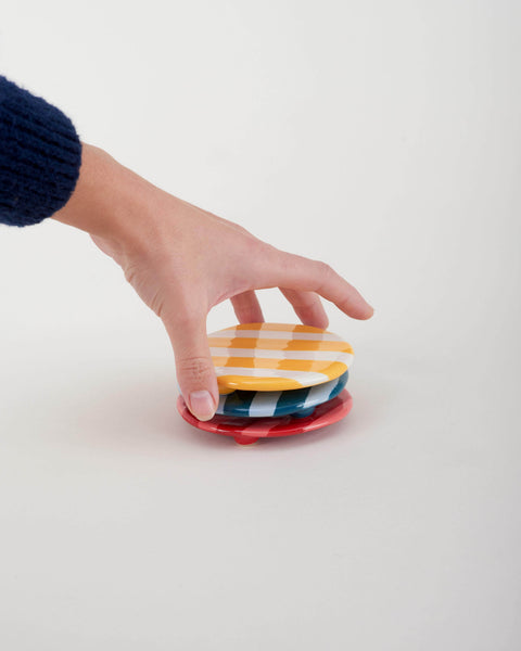 Striped Coasters