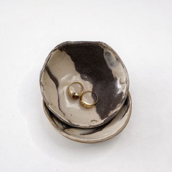 Mieke - Small Nerikomi Ceramic Trinket Set of 2