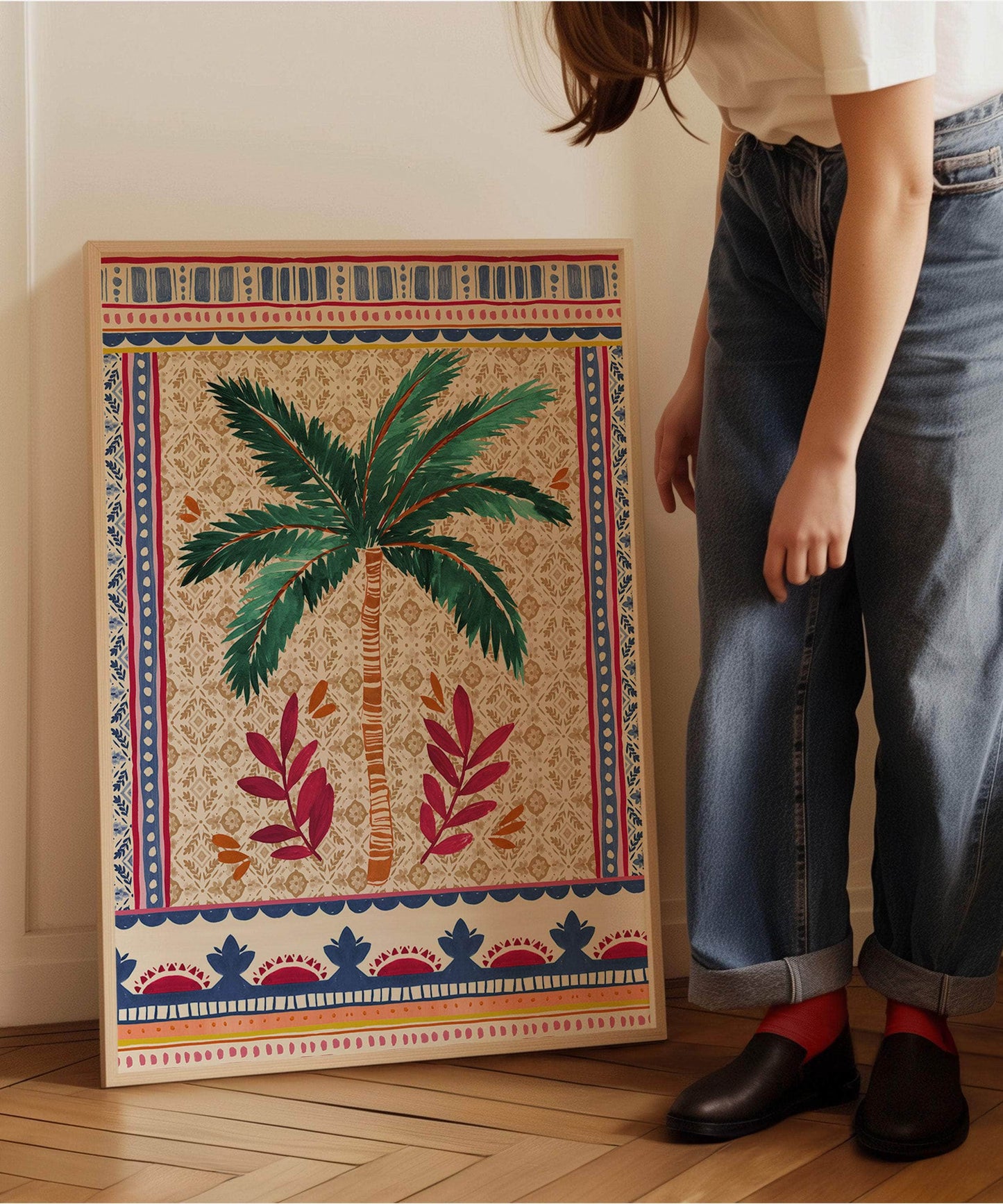 'Party Palm' Print