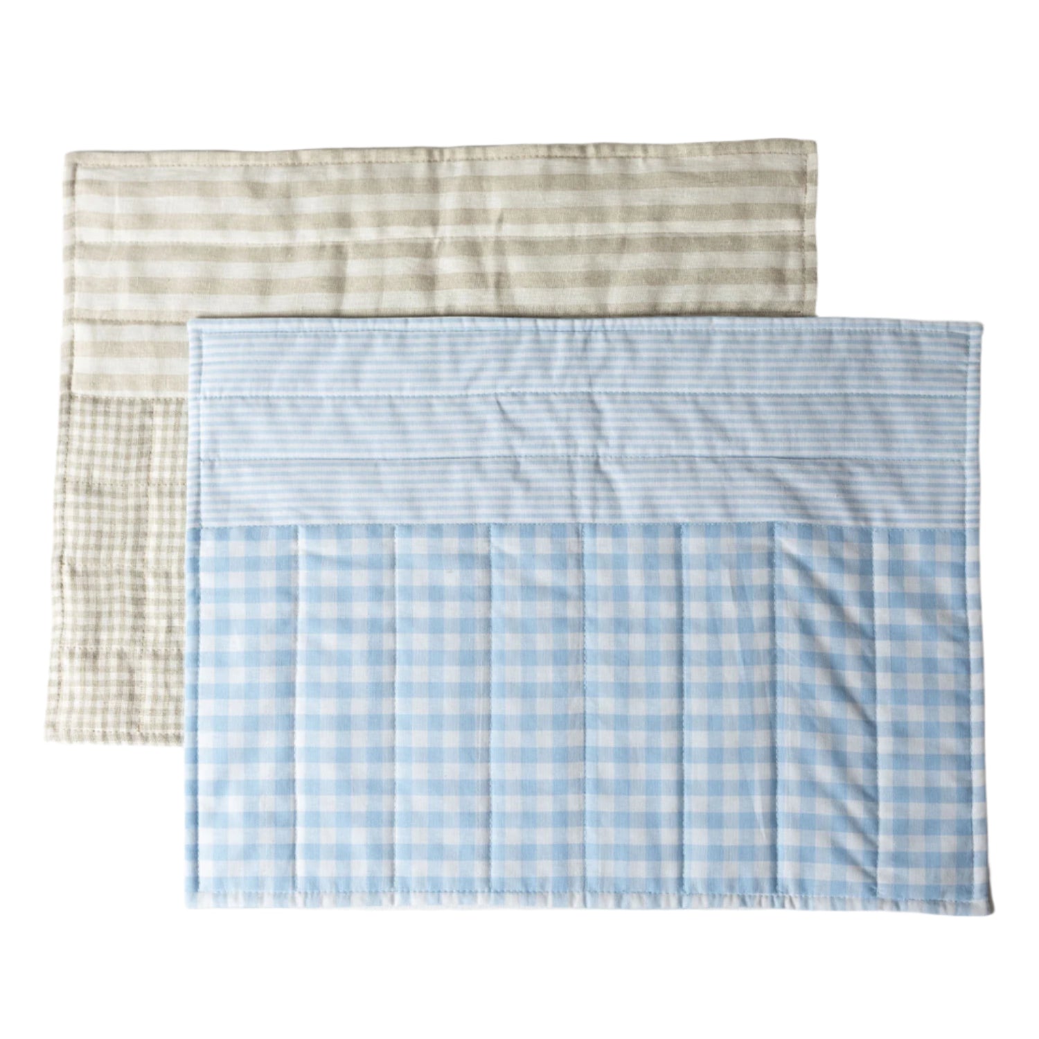 Beige Stripes Linen Placemat