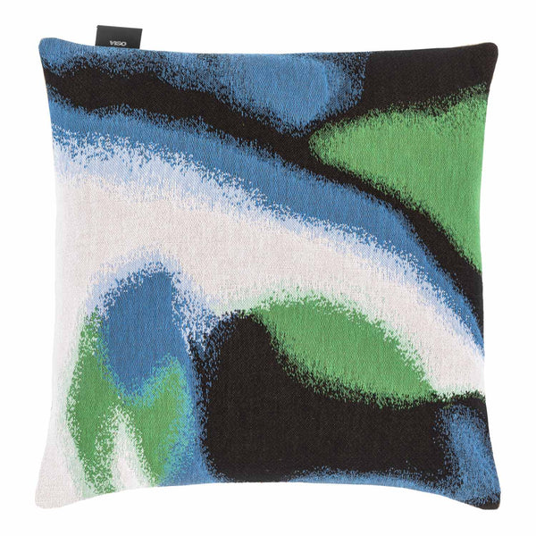 Blue and green Tapestry Pillow Cover