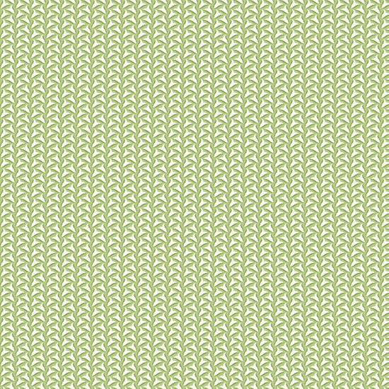 Tiny Tulips Wallpaper - Green