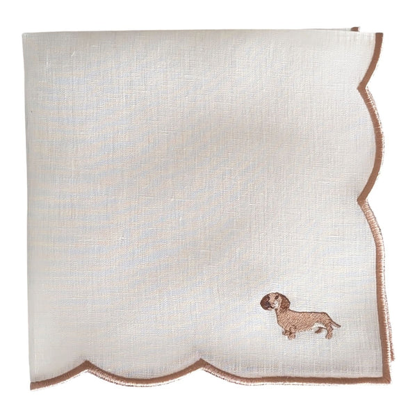 TECKEL - Teckel Embroidery Table Napkin (set of 6)