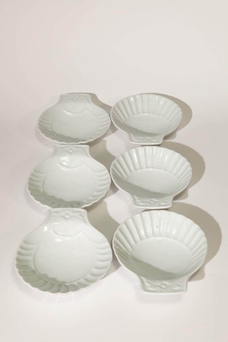 Vintage French Shell Dish by Porcelaine Du Reussy