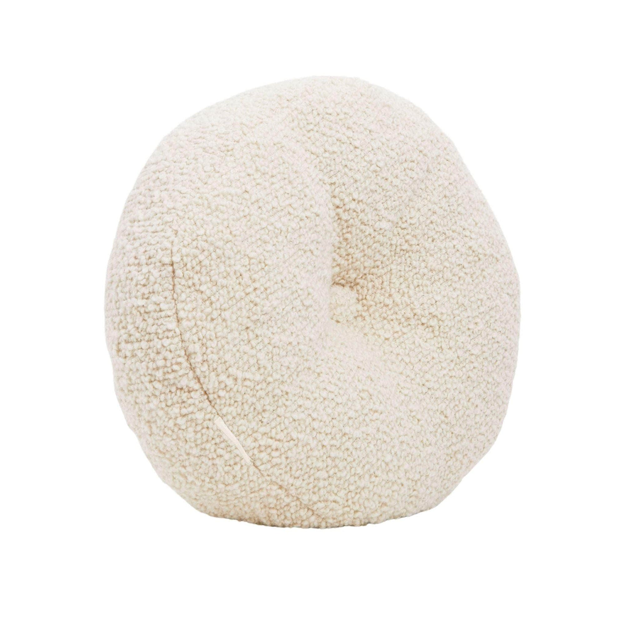 Le Rond - Wool Bouclé Cushion Egg White