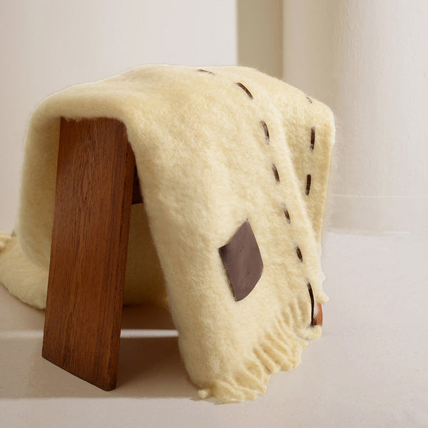 Butter Mohair Blanket – Viso X Ready To Hang