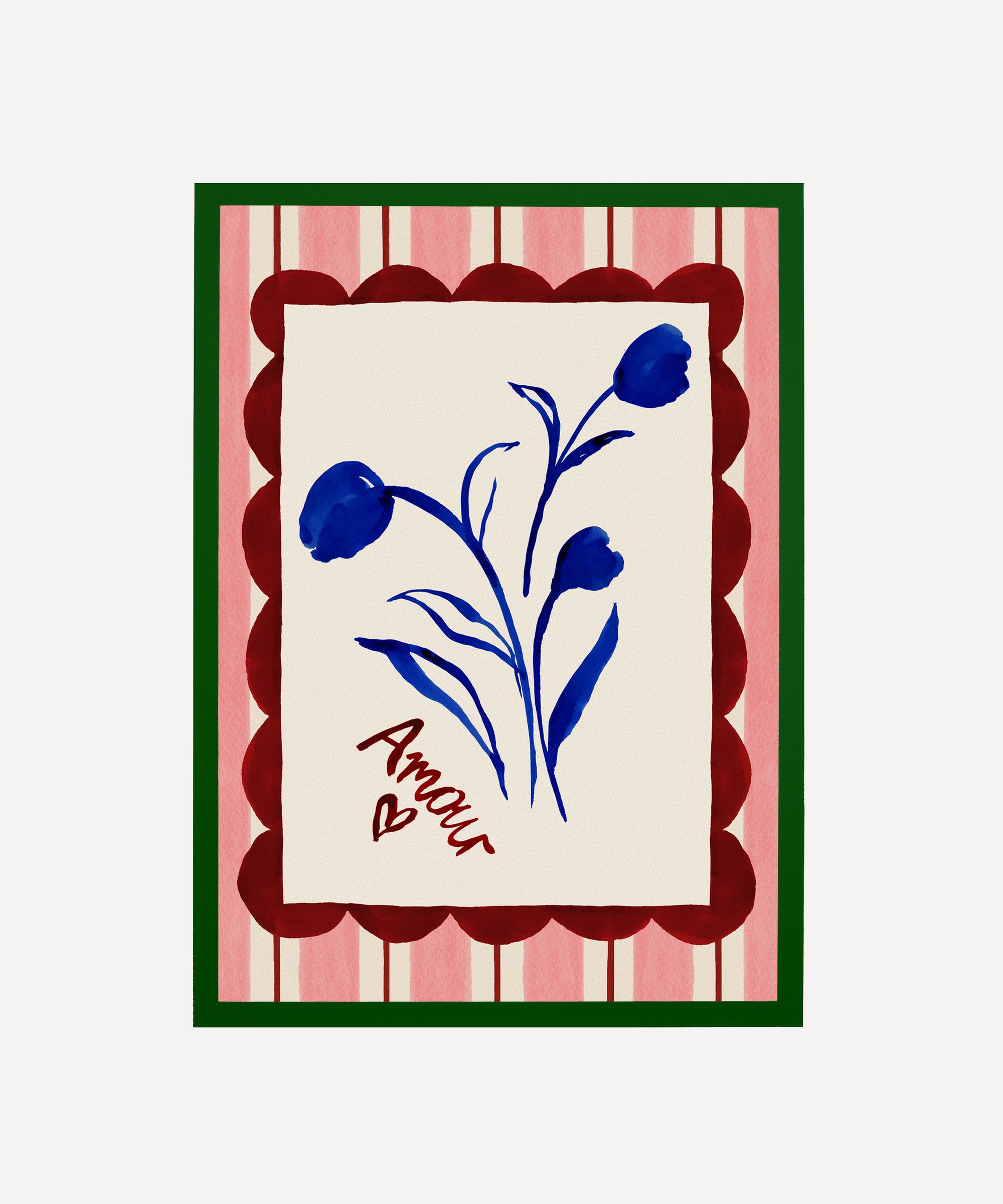 Amour (Love)- French Love Art Print