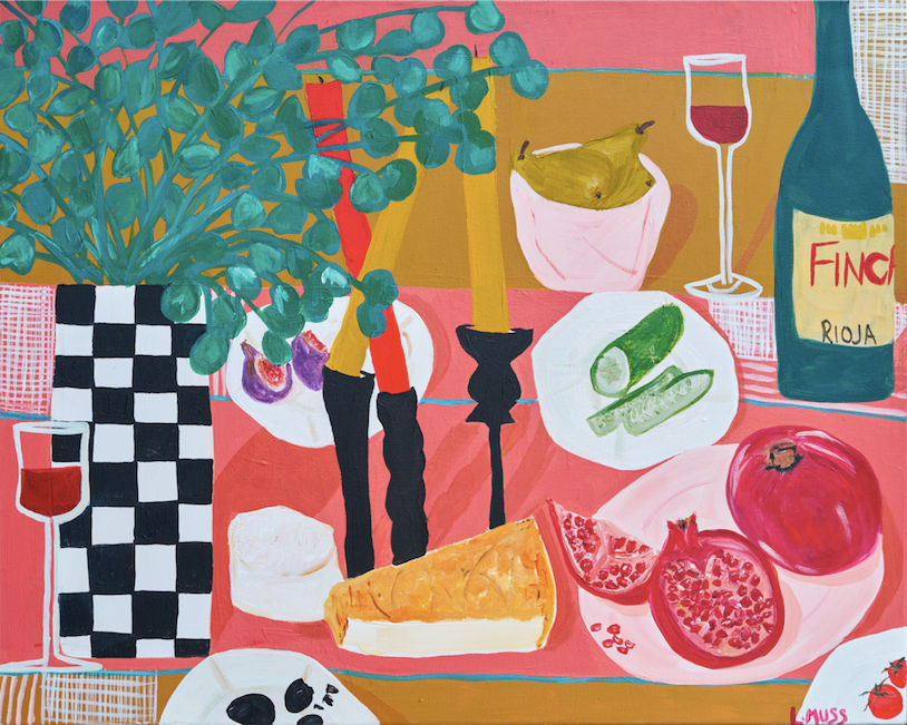 Long Table Tapas - Giclee Print