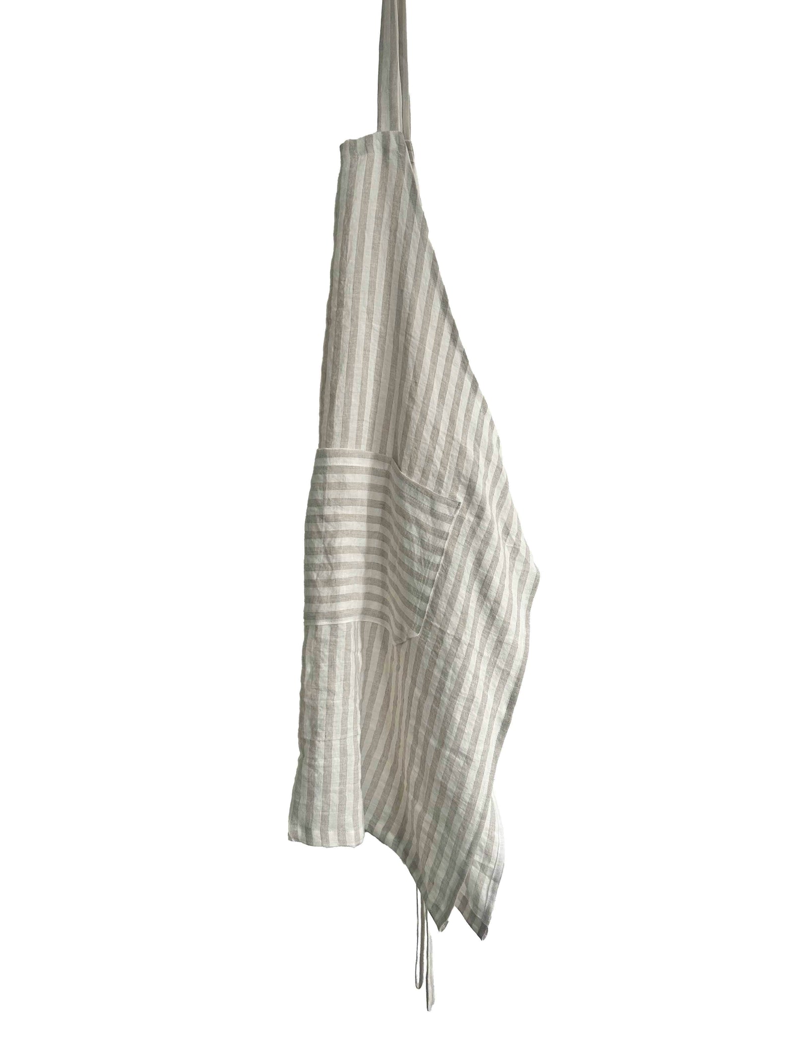 Linen Stripe Apron