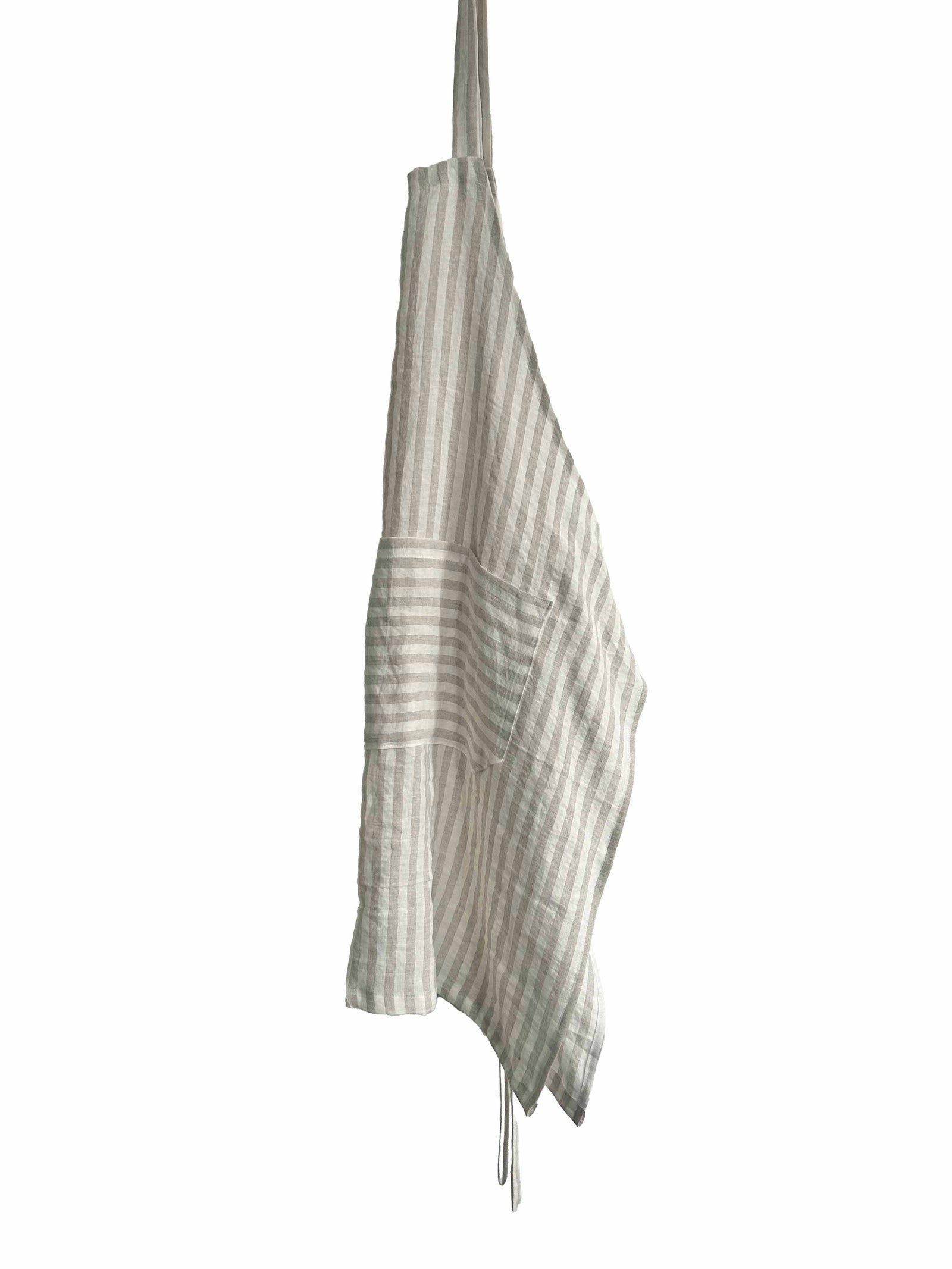 Linen Stripe Apron