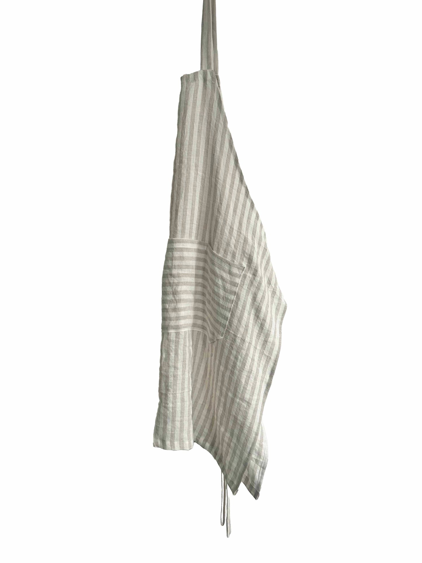 Linen Stripe Apron