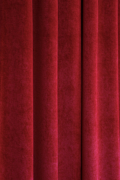 Curtain Velvet Velour Red