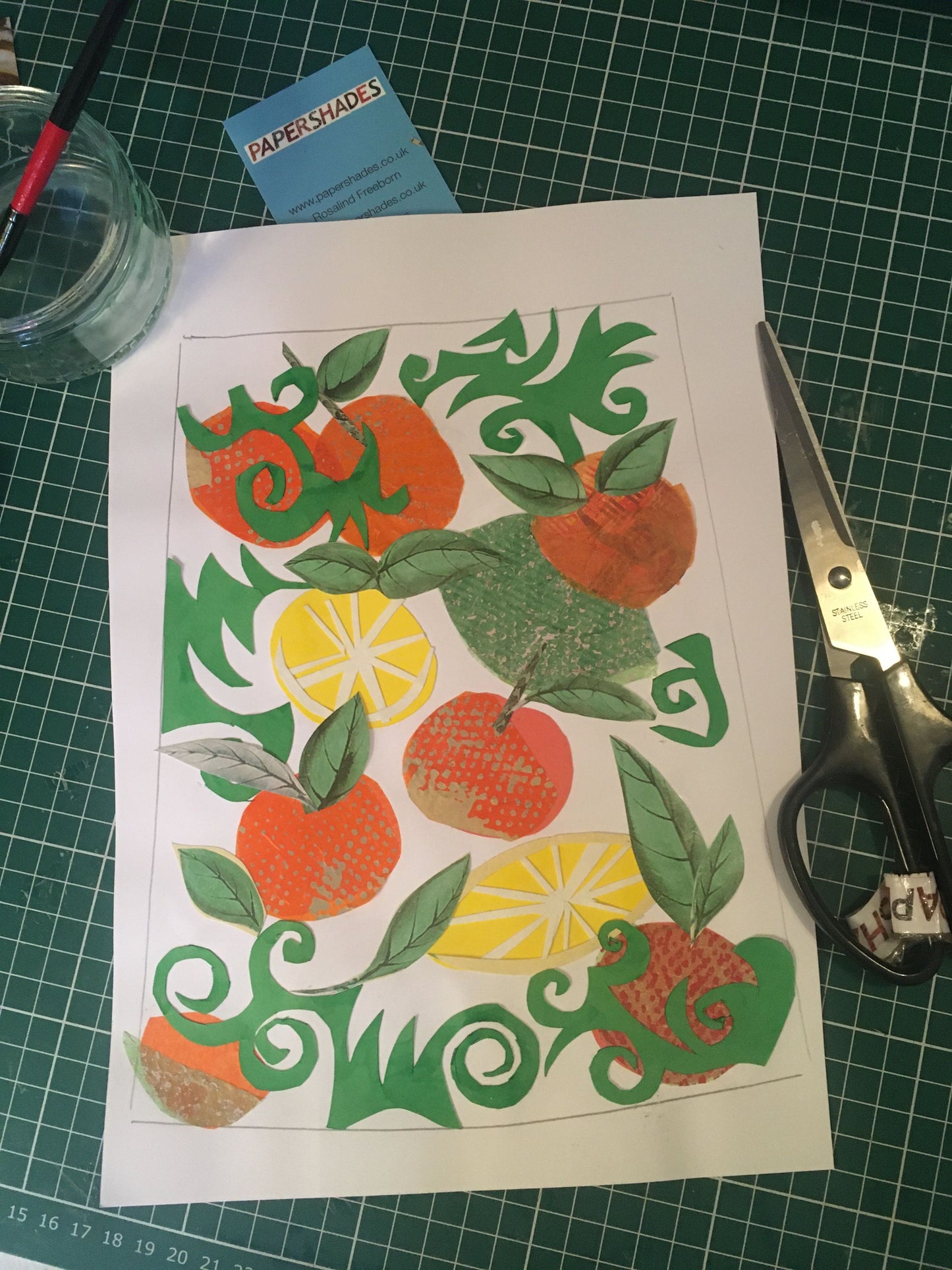 Citrus Fruit Lampshade
