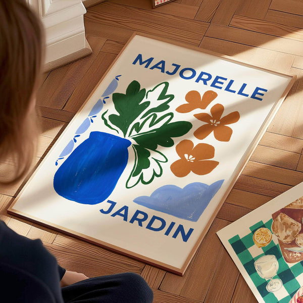 Majorelle Jardin' Print